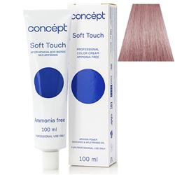 Крем-краска для волос без аммиака 9.588 очень светлый блондин розово-перламутровый Soft Touch Concept 100 мл
