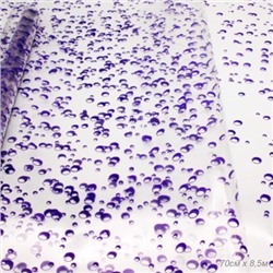 Пленка Пузыри фиолетовая 70см*10ярд ± 5%