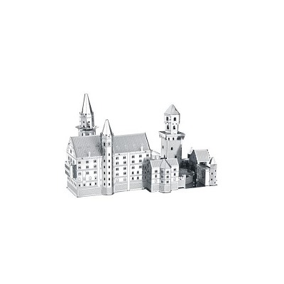 Объемная металлическая 3D модель  Neuschwanstein Castle  арт.K0059/B31127