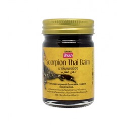 Тайский чёрный бальзам Cкорпион, Банна. 50 гр