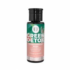 Мицелярная вода Green Detox Нежный демакияж для с/ч кожи с комплексом черн-их водорослей 150г