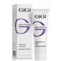 GIGI Nutri-Peptide Purifying Clay Mask/ Очищающая маска для жирной и комбинированной кожи 200 мл