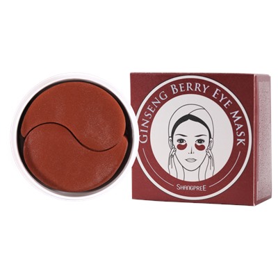 Shangpree Ginseng Berry Eye Mask патчи для глаз с экстрактом женьшеня  60шт