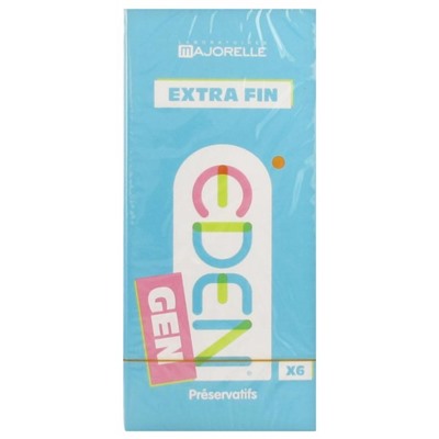 Eden Gen Extra-Fin 6 Pr?servatifs