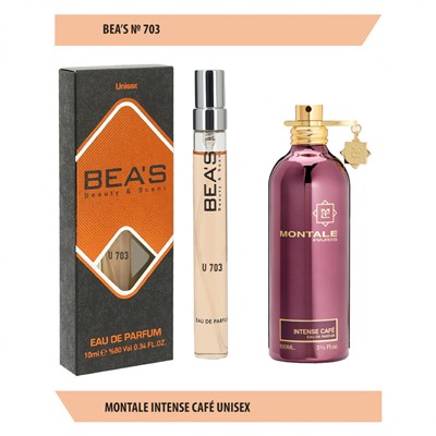Компактный парфюм Beas U 703 Montale Intense Cafe unisex 10 ml