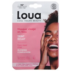 Loua Masque Visage en Tissu Teint ?clat 23 ml