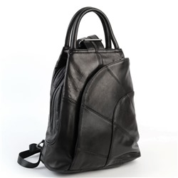 Кожаный рюкзак 9217 Блек