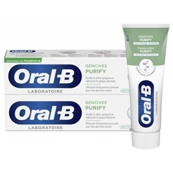 Oral-B Dentifrice Gencives Purify Lot de 2 x 75 ml