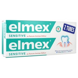 Elmex Sensitive Dentifrice Lot de 2 x 75 ml