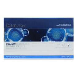 Филлер для волос с коллагеном FarmStay Collagen Water Full Moist Treatment Hair Filler 10*13 ml