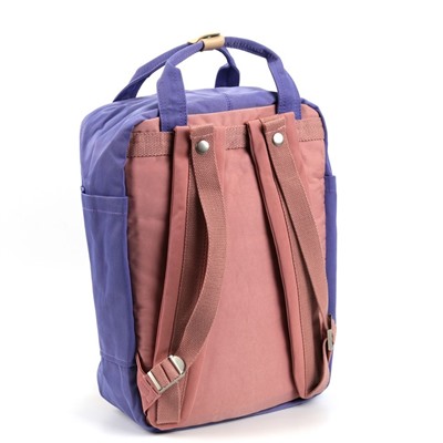 Женский текстильный рюкзак D010LXZ Розовый/Фиолетовый