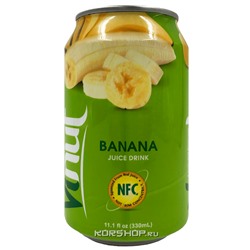 Безалкогольный сокосодержащий напиток со вкусом банана Vinut, Вьетнам, 330 мл
