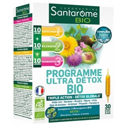 Santarome Bio Programme Ultra D?tox Bio 30 Ampoules