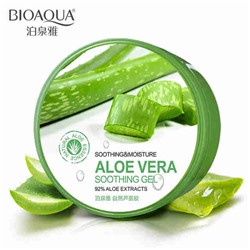 Увлажняющий гель с натуральным соком алоэ Aloe Vera (220мл.), BIOAQUA
