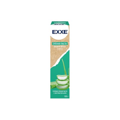 EXXE Зубная паста 100мл Защита десен с Алоэ