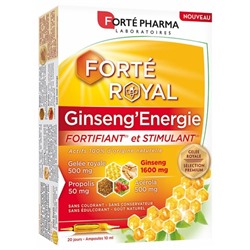 Fort? Pharma Fort? Royal Ginseng Energie 20 Ampoules