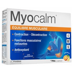 3C Pharma Myocalm ?quilibre Musculaire 20 Ampoules