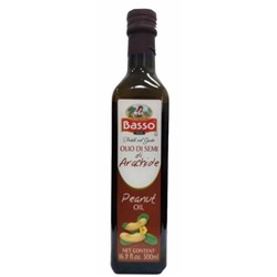 Масло арахисовое рафинированное Basso  peanut 500 мл