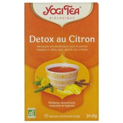 Yogi Tea Detox au Citron Bio 17 Sachets