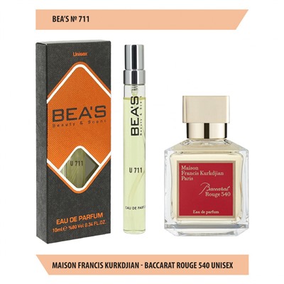 Компактный парфюм Beas U 711 Maison Francis Kurkdijan Baccarat Rouge 540 unisex 10 ml