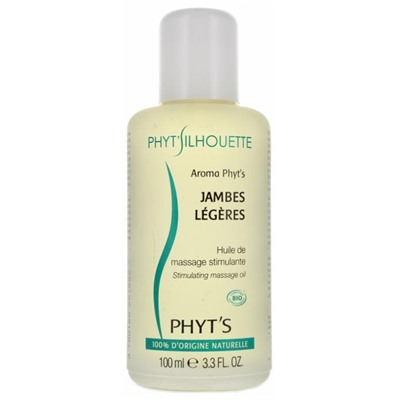 Phyt s Phyt Silhouette Aroma Phyt s Jambes L?g?res Huile de Massage Stimulante Bio 100 ml