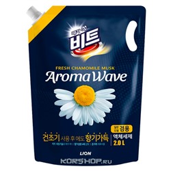 Жидкое средство для стирки Aroma wave с ароматом ромашки Lion м/у, Корея, 2 л Акция