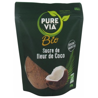 Pure Via Sucre de Fleur de Coco Bio 250 g