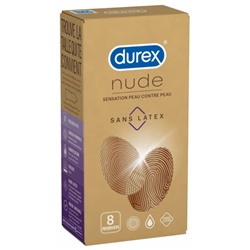 Durex Nude Sans Latex 8 Pr?servatifs