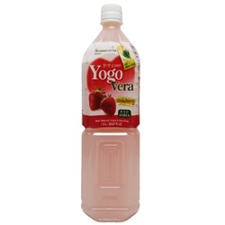Напиток с соком алоэ со вкусом клубники YogoVera, Корея, 1,5 л Акция