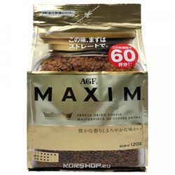 Растворимый кофе Голд Бленд Maxim AGF, Япония, 120 г Акция