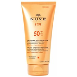 Nuxe Sun Lait Fondant Haute Protection Visage et Corps SPF50 150 ml