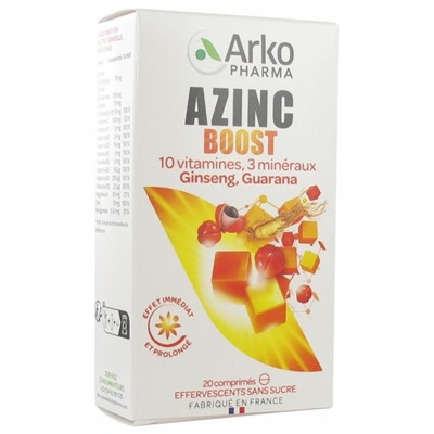 Arkopharma Azinc Boost 20 Comprim?s Effervescents