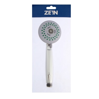 Душевая лейка ZEIN Z0304, 3 режима, d=73 мм, пластик, хром