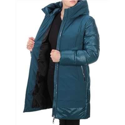 9988 TURQUOISE Куртка зимняя женская MIKOLAI (200 гр. холлофайбера)