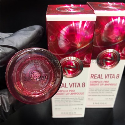 Сыворотка Enough Real Vita 8 Complex Pro Bright Up Ampoule, 30 мл (78)