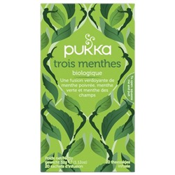 Pukka Trois Menthes Bio 20 Sachets