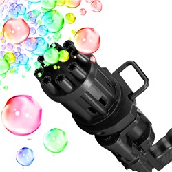 Пистолет Гатлинга для мыльных пузырей Bubble Gun 19см (в ассортименте)