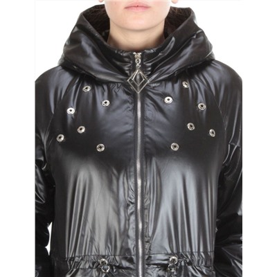 F03 BLACK Куртка демисезонная женская (100 гр. синтепон)