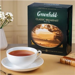 Чай в пакетиках Greenfield Classic Breakfast, 100шт