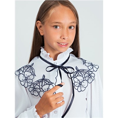 Блузка для девочки длинный рукав Соль&Перец