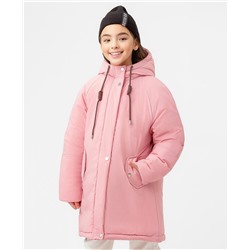 Пальто розовый