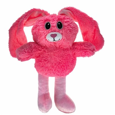 Мягкая игрушка «Заяц Потягун» розовый, 80 см, вытягиваются уши-лапы