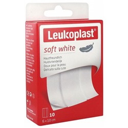 Essity Leukoplast Soft White 10 Pansements 6 x 10 cm