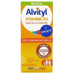 Alvityl Vitamine D3 Gouttes 20 ml