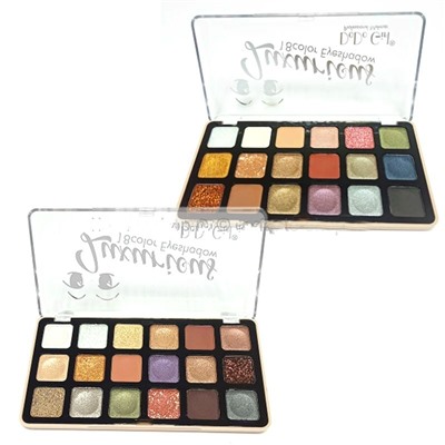 Тени для век DoDo Girl Luxurious 18 colors Eyeshadow (ряд 2шт)