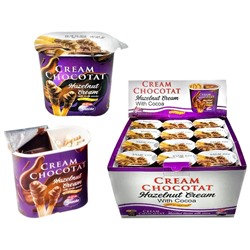 Хрустящие палочки с шоколадной пастой Dogtat Cream Chocotat 55гр (упаковка 24шт)