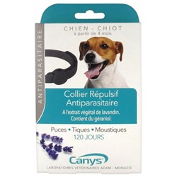 Canys Collier Antiparasitaire Insectifuge Chien et Chiot 1 Collier