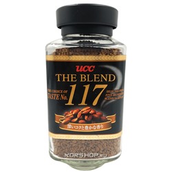 Натуральный растворимый сублимированный кофе Blend 117 UCC, Япония, 135 г Акция