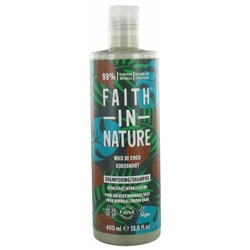 Faith In Nature Shampoing ? la Noix de Coco pour Cheveux Normaux ? Secs 400 ml