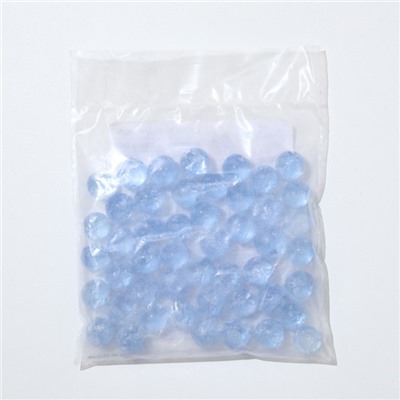 Стеклянные шарики (эрклез) "РДН", фр 20 мм, Голубые, 0,5 кг